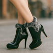 Botas Com Salto Quentinhos feminino