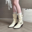 Odete – Botins elegantes de salto médio
