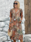 Vestido Feminino Midi