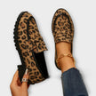 Romina – Mocassins de padrão leopardo