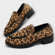 Romina – Mocassins de padrão leopardo