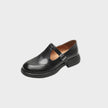 Manon – Sapatos de pele com fivelas laterais