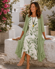 Nayla | Vestido Boho com Sobreposição