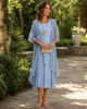 Valéria | Conjunto de Chiffon com Bordado