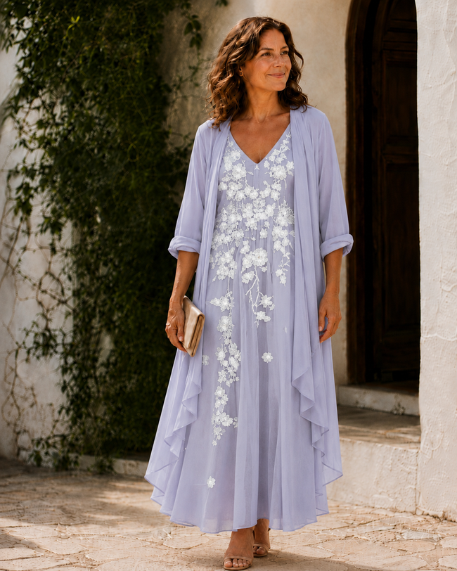 Célia | Vestido Romântico em Renda