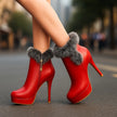 Botas Com Salto Quentinhos feminino