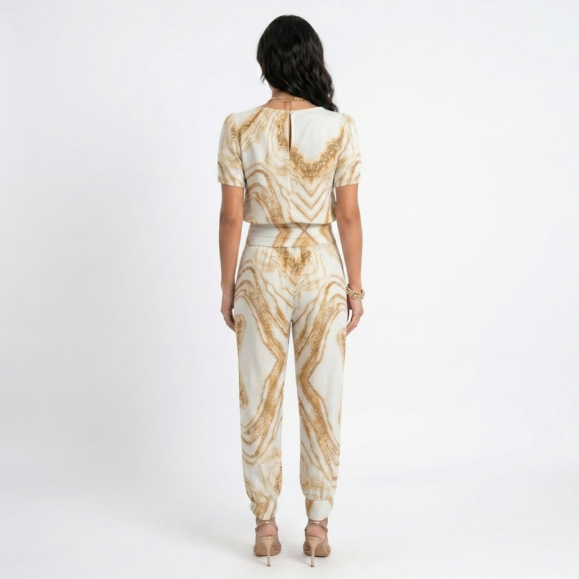 Margarida - Macacão elegante para senhora