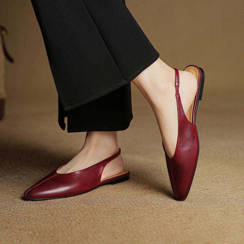 Liana – Sapatos rasos com recortes delicados