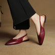 Lara – Sapatos slingback de biqueira fina