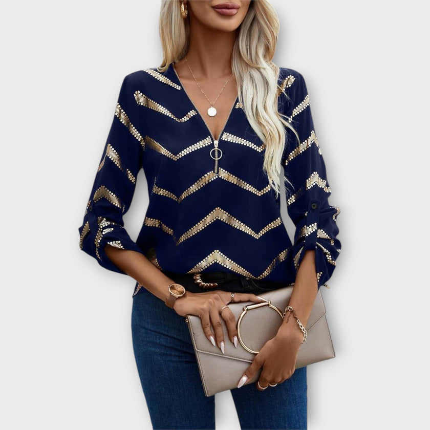 Blusa intemporal e elegante feminino