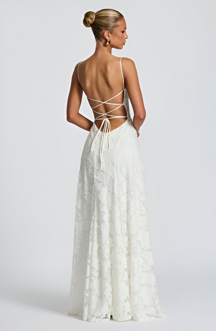 Vestido Comprido com Corpete feminino