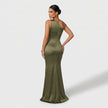 Vestido Maxi Elegante feminino