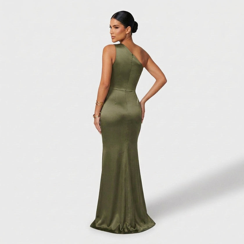 Vestido Maxi Elegante feminino