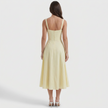 Vestido Maxi Elegante feminino
