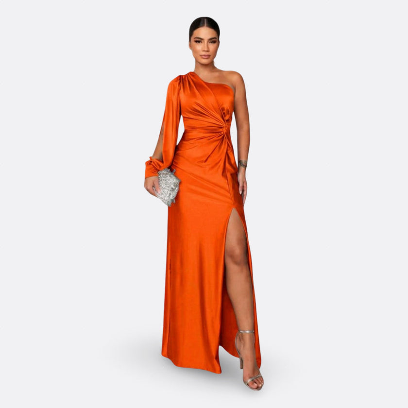 Vestido Maxi Elegante feminino
