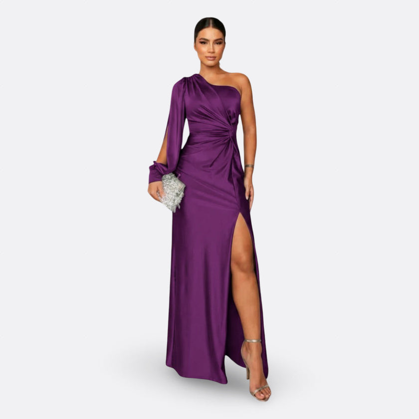 Vestido Maxi Elegante feminino