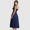 Vestido Maxi Elegante feminino