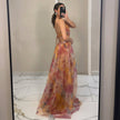 Vestido Maxi Com Estampado Floral feminino