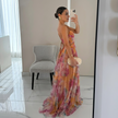 Vestido Maxi Com Estampado Floral feminino