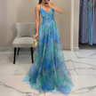 Vestido Maxi Com Estampado Floral feminino