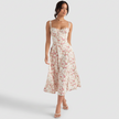 Vestido Maxi Elegante feminino