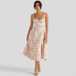Vestido Maxi Elegante feminino