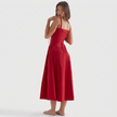 Vestido Maxi Elegante feminino