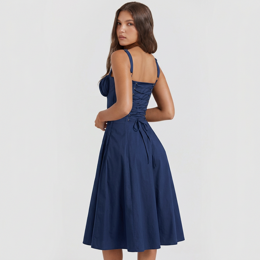 Vestido Maxi Elegante feminino