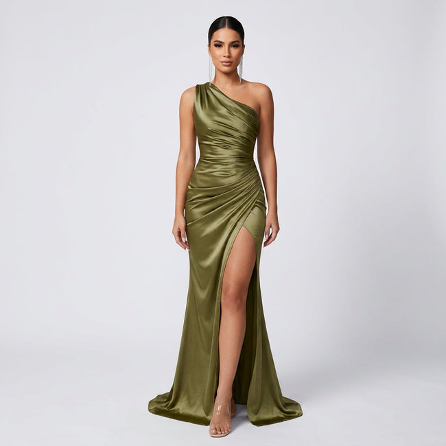Vestido Maxi Elegante feminino