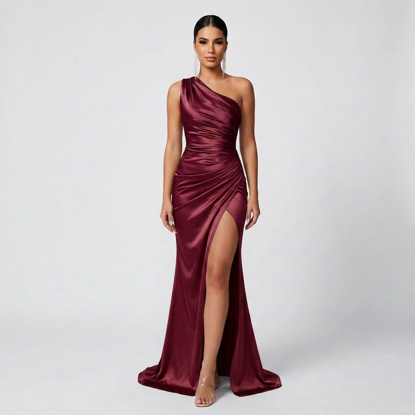 Vestido Maxi Elegante feminino