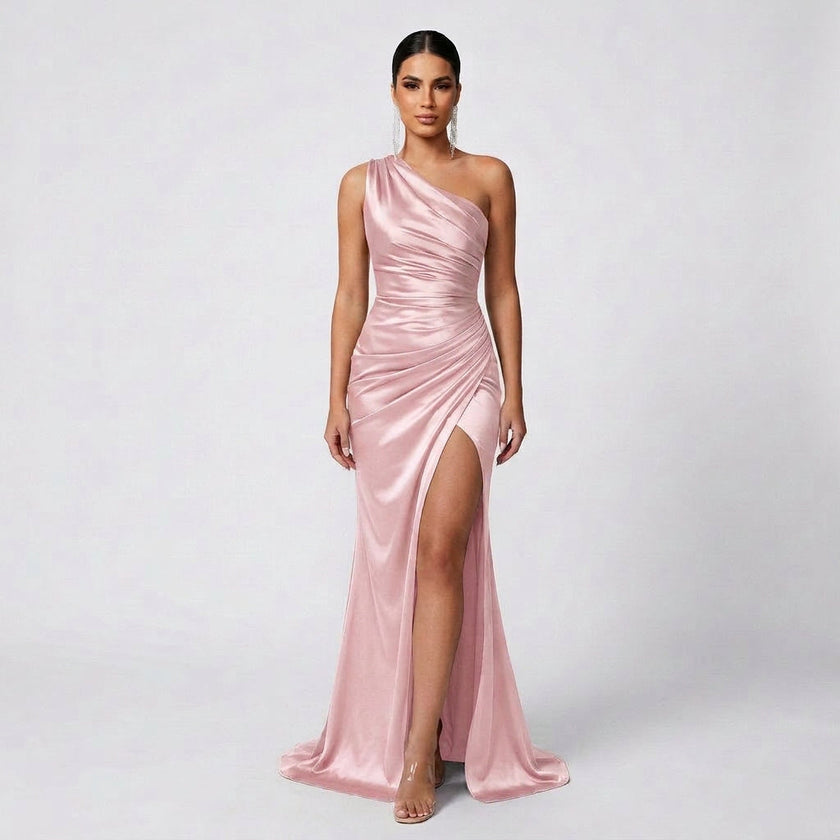 Vestido Maxi Elegante feminino