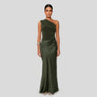 Vestido Maxi Elegante feminino
