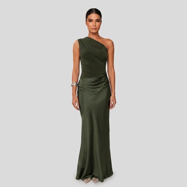 Vestido Maxi Elegante feminino