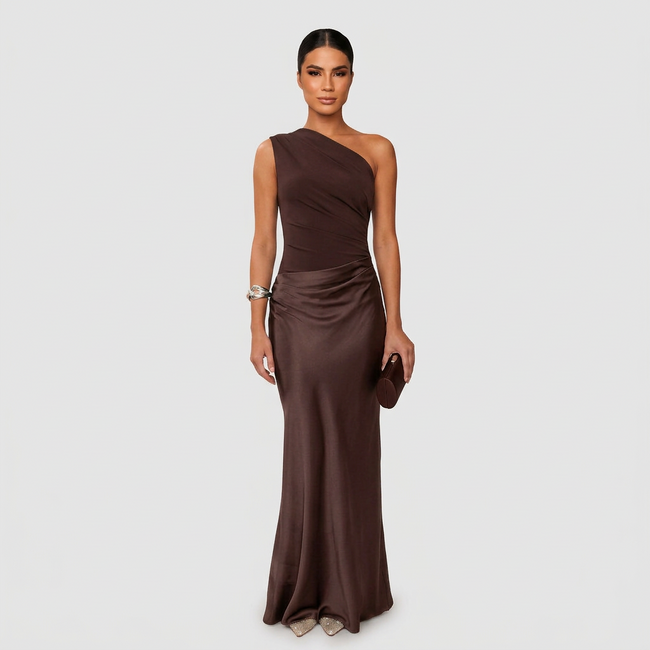 Vestido Maxi Elegante feminino