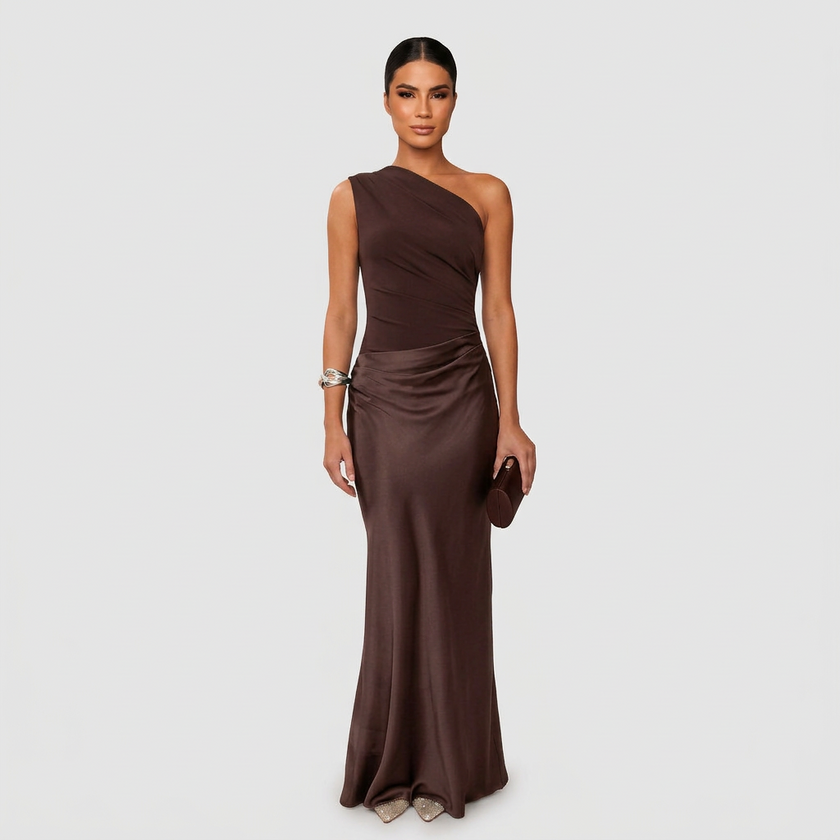 Vestido Maxi Elegante feminino