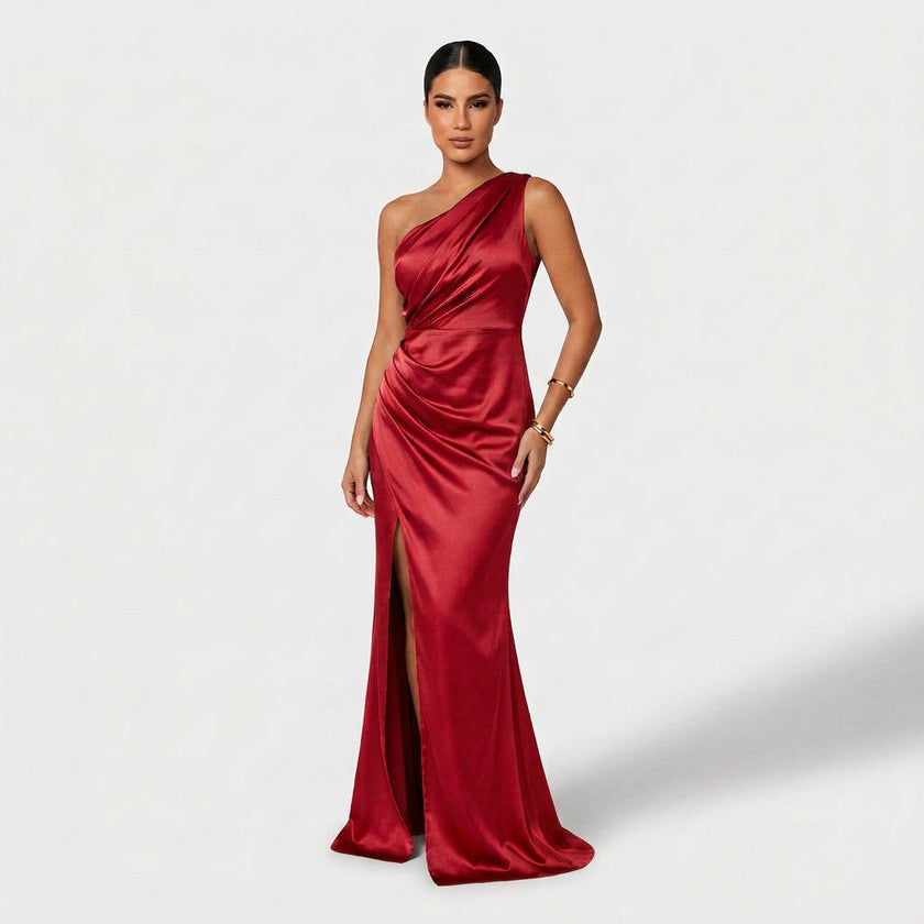 Vestido Maxi Elegante feminino
