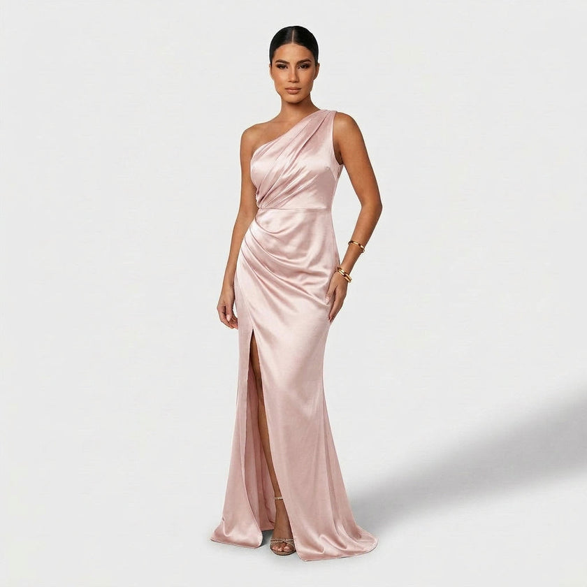 Vestido Maxi Elegante feminino