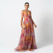 Vestido Maxi Com Estampado Floral feminino