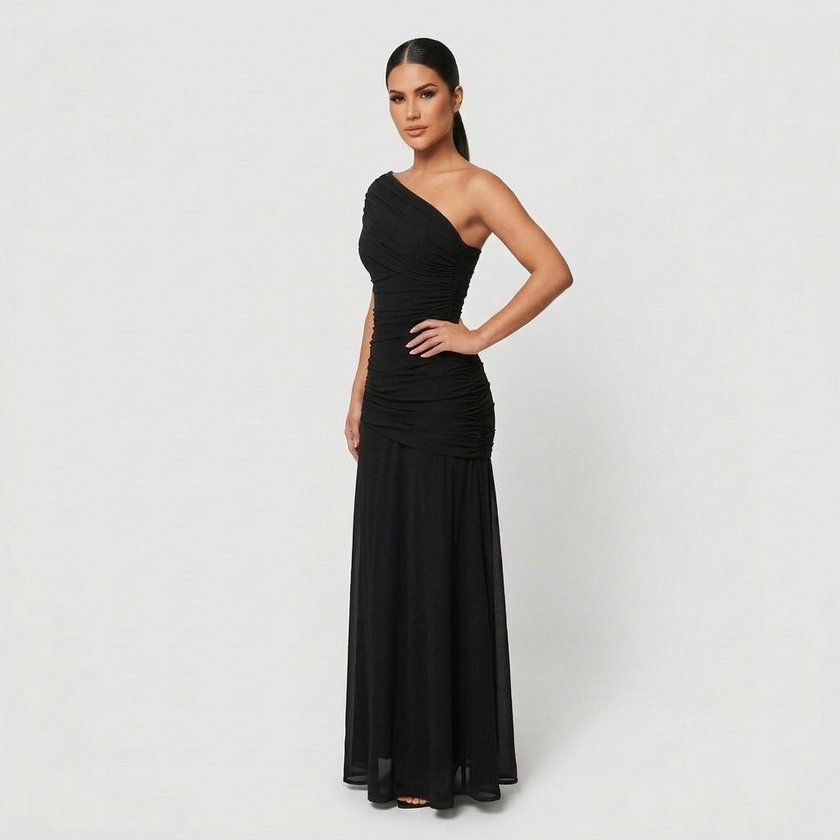 Vestido Maxi Elegante feminino
