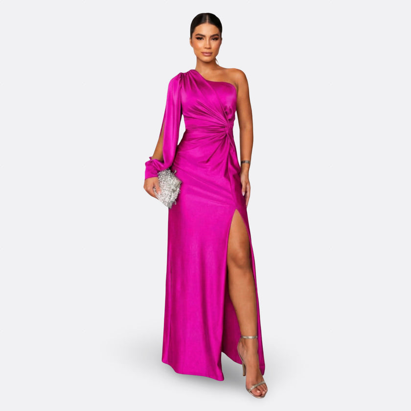 Vestido Maxi Elegante feminino