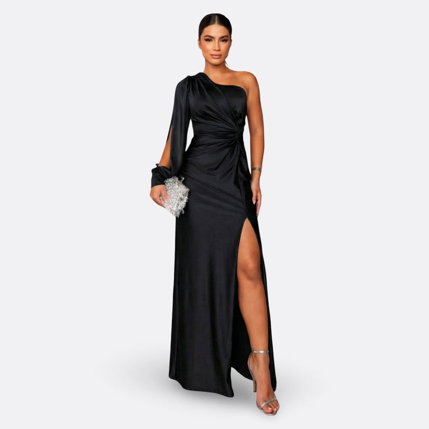 Vestido Maxi Elegante feminino