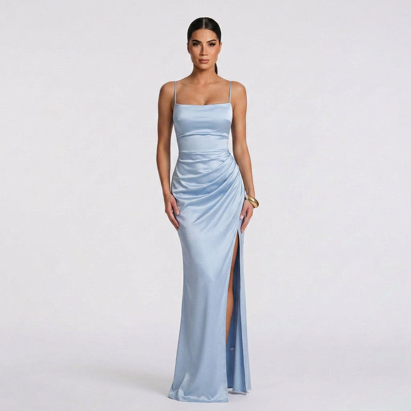 Vestido Maxi Elegante feminino