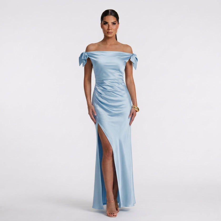 Vestido Maxi Elegante feminino