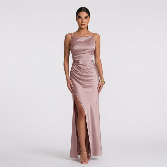 Vestido Maxi Elegante feminino