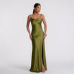 Vestido Maxi Elegante feminino