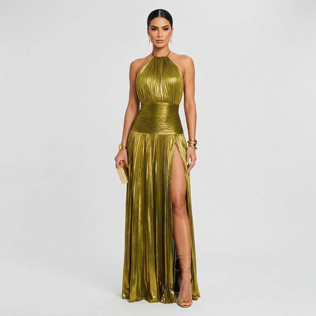 Vestido Maxi Elegante feminino