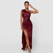 Vestido Maxi Elegante feminino