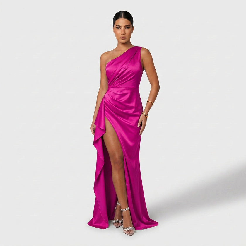 Vestido Maxi Elegante feminino