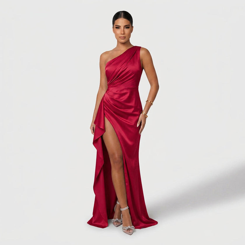 Vestido Maxi Elegante feminino