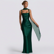 Vestido Maxi Elegante feminino